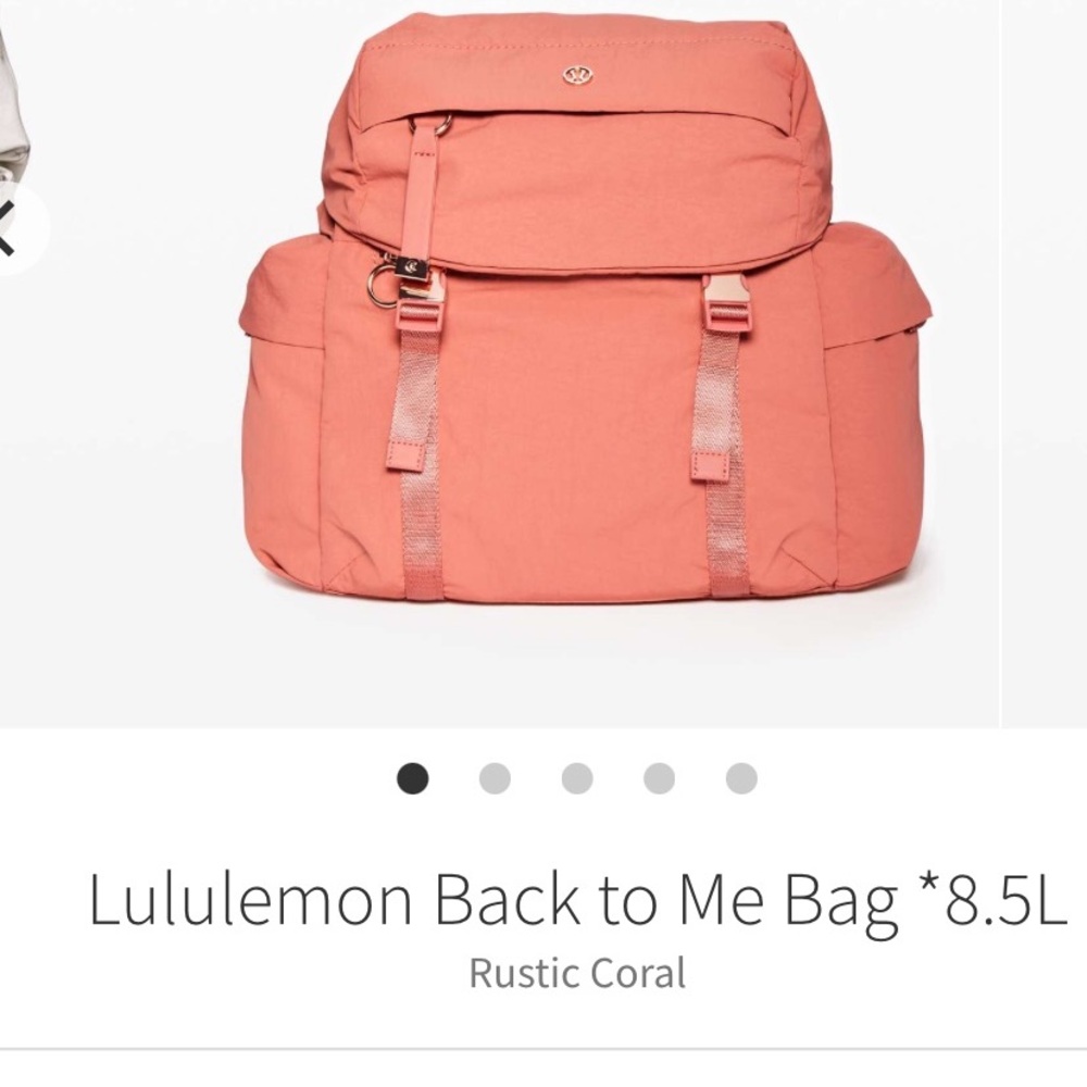 Lululemon Athletica Backpack in Rustic Coral